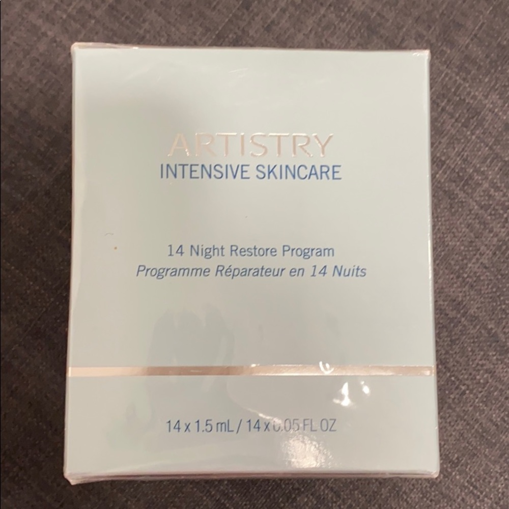 Artistry 14 night restore program